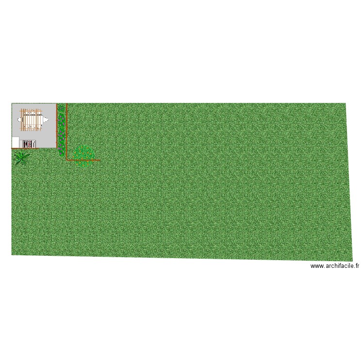 plan jardin 1. Plan de 0 pièce et 0 m2