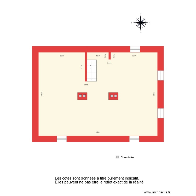 BI 1407 BRAYE CAVE. Plan de 0 pièce et 0 m2