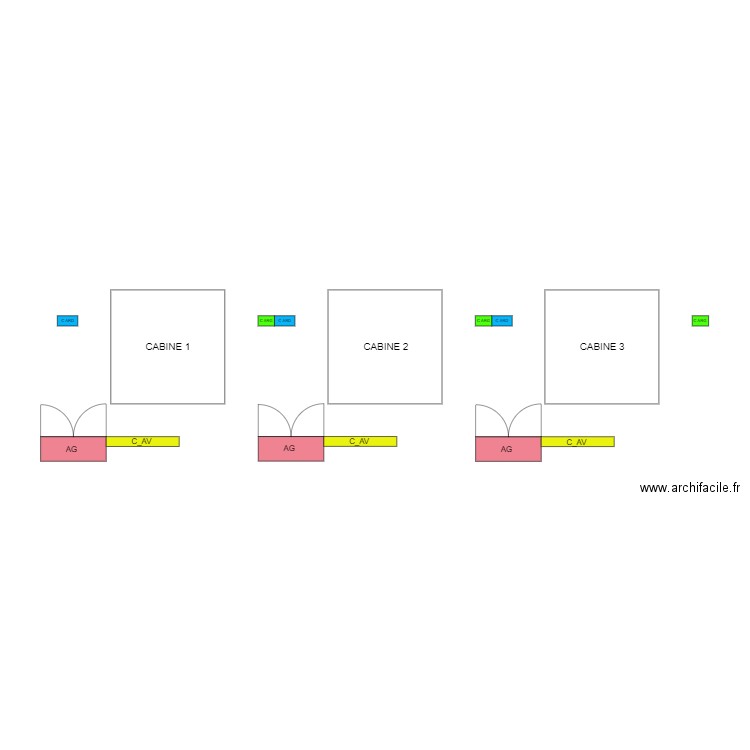 BANC. Plan de 0 pièce et 0 m2