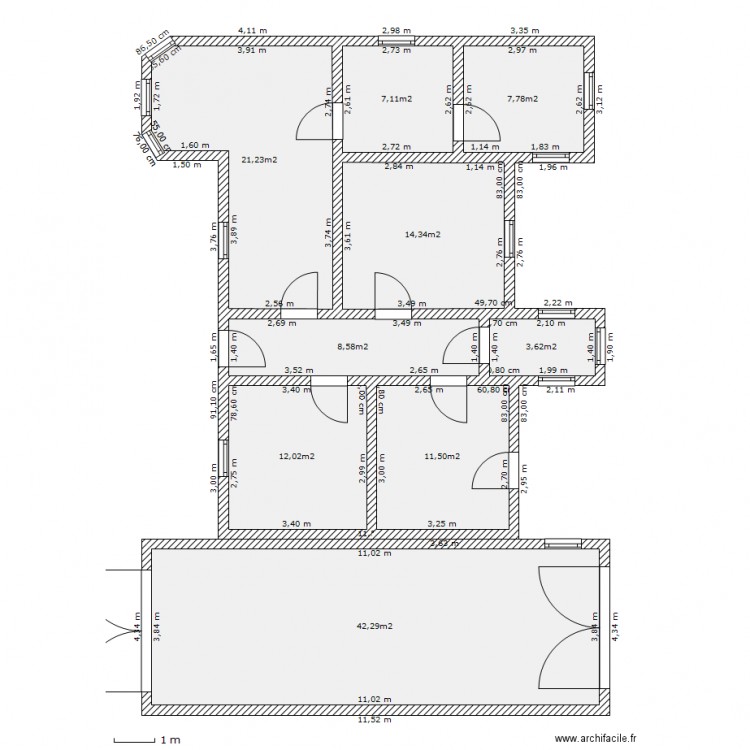 escoffier . Plan de 0 pièce et 0 m2
