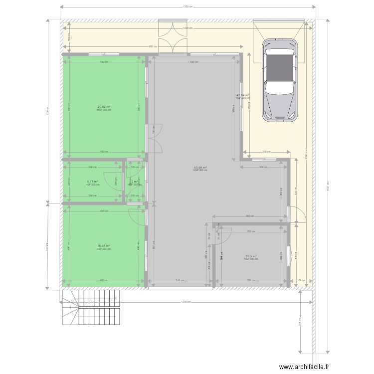 Plan SL 2. Plan de 0 pièce et 0 m2