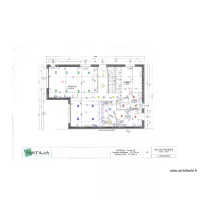 plan implantation &eacute;clairage rdc