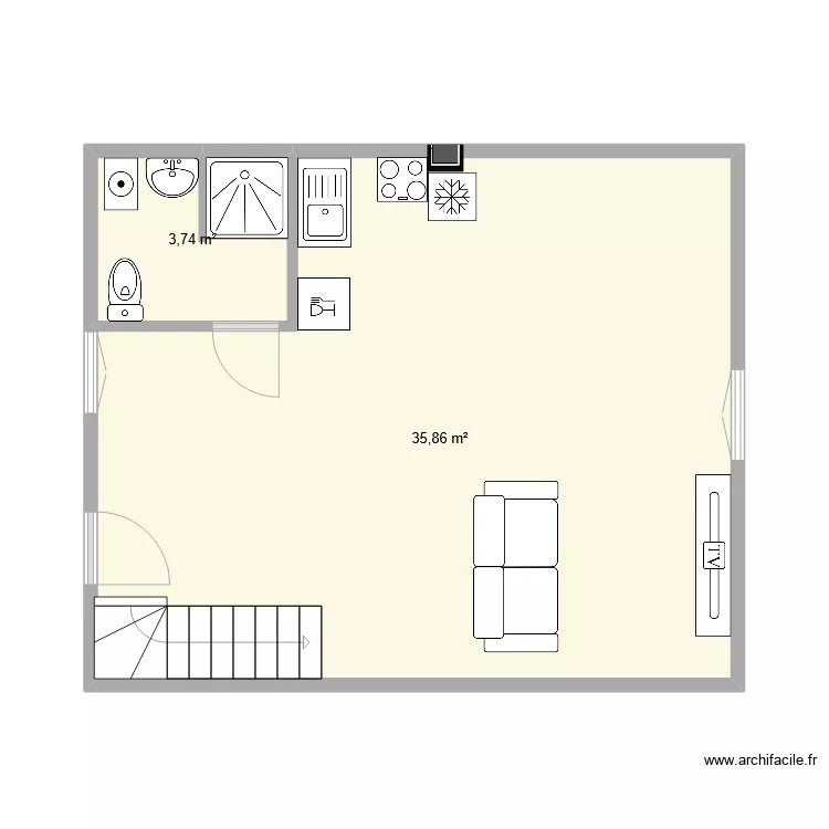 rdc14 ter. Plan de rdc14 ter. Plan de