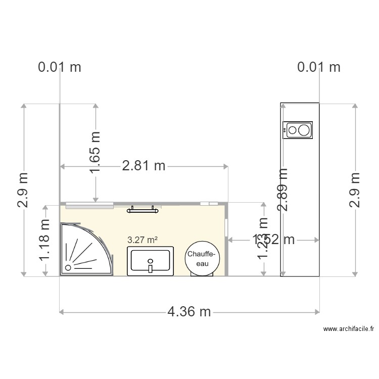 Sdb2. Plan de 0 pièce et 0 m2