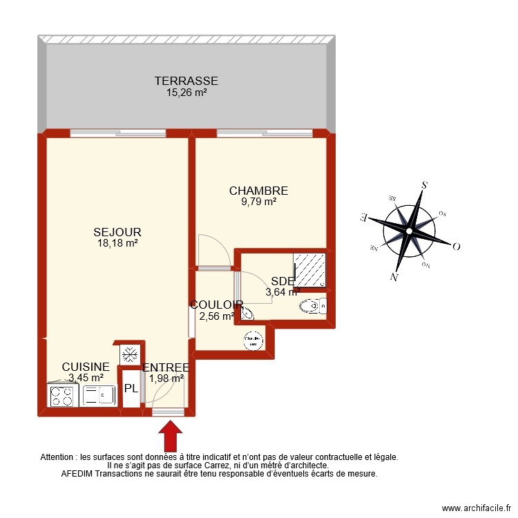 BI 9043 . Plan de 0 pièce et 0 m2