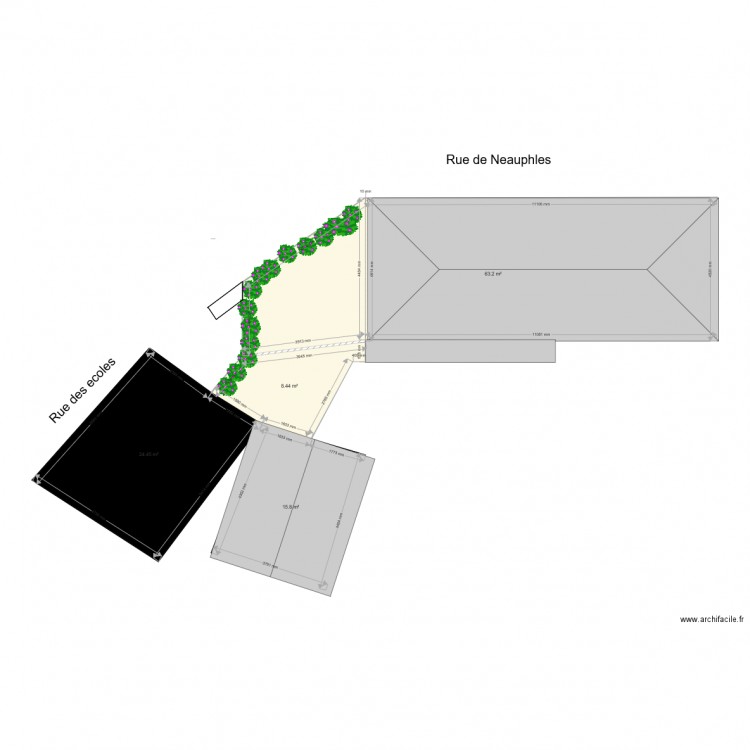 plan de masse âpresv5. Plan de 0 pièce et 0 m2