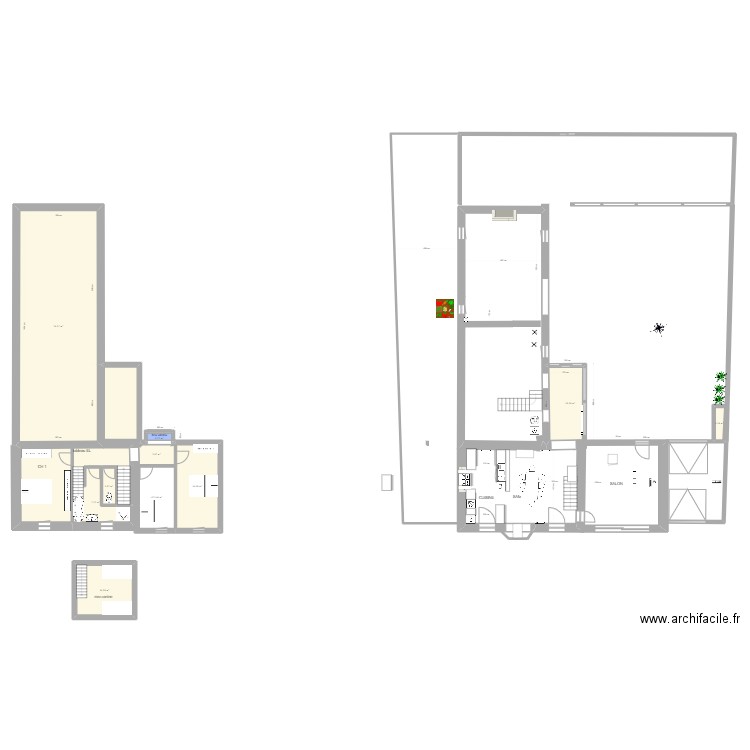 lambervez 29 10 23. Plan de 10 pièces et 134 m2