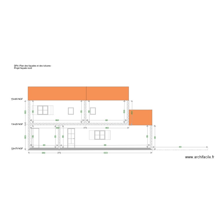 DP4 Boube. Plan de 0 pièce et 0 m2