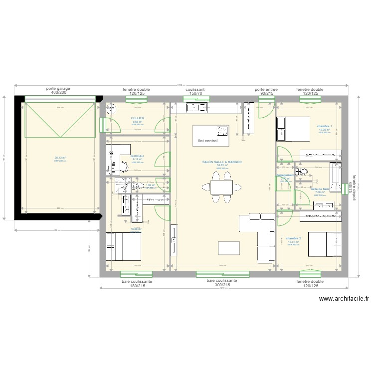 plan paulo. Plan de 0 pièce et 0 m2