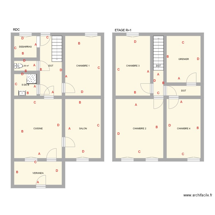 ROY. Plan de 0 pièce et 0 m2