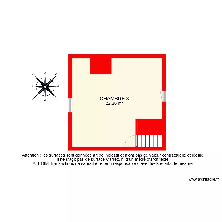 BI 7271 ETAGE 2. Plan de 