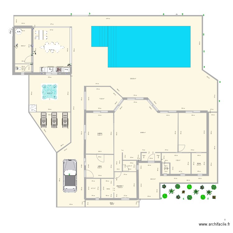 PLAN PLAGE TRANSAT. Plan de 0 pièce et 0 m2