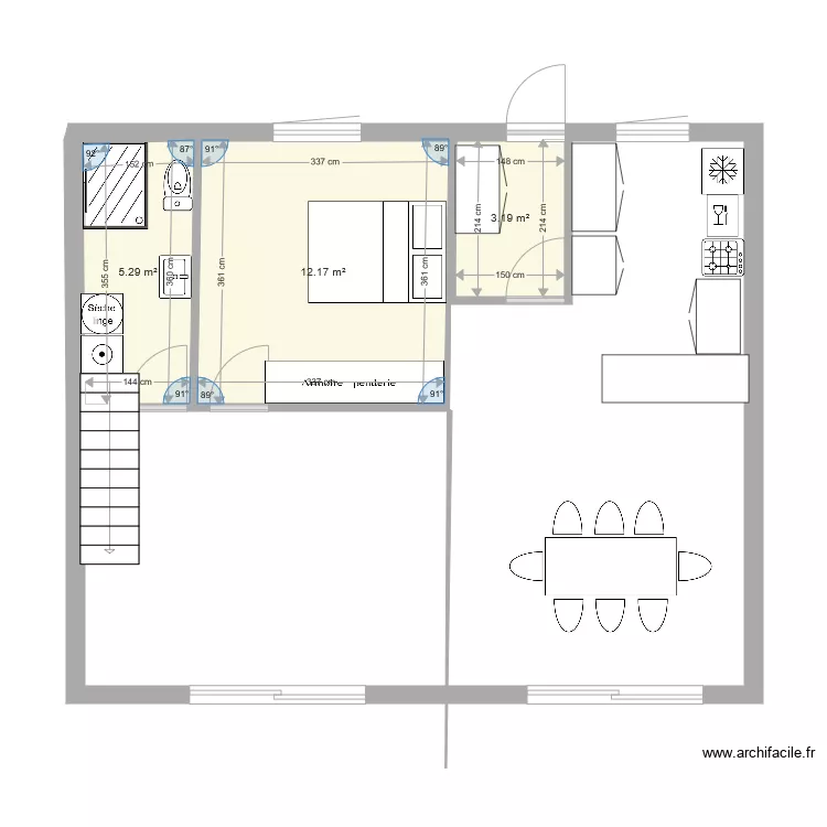 red de chauss&eacute;e  planta baja. Plan de 