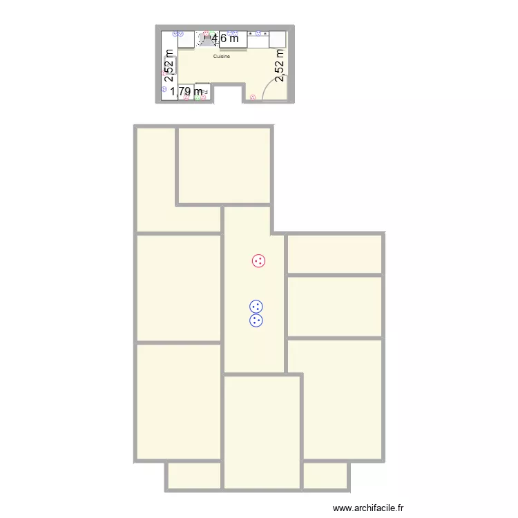 312. Plan de 12 Pièces et 104 m² 312. Plan de 12 Pièces et 104 m²