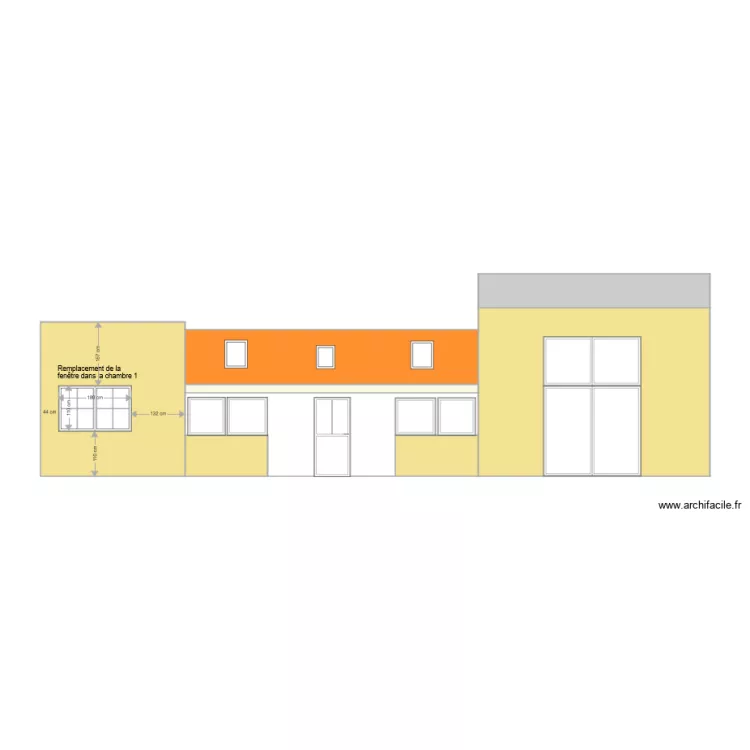 Plan de Facade. Plan de Plan de Facade. Plan de