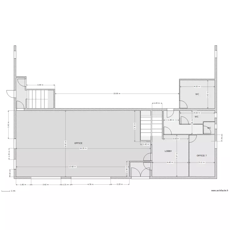 GROUND FLOOR OFFICE 2. Plan de 