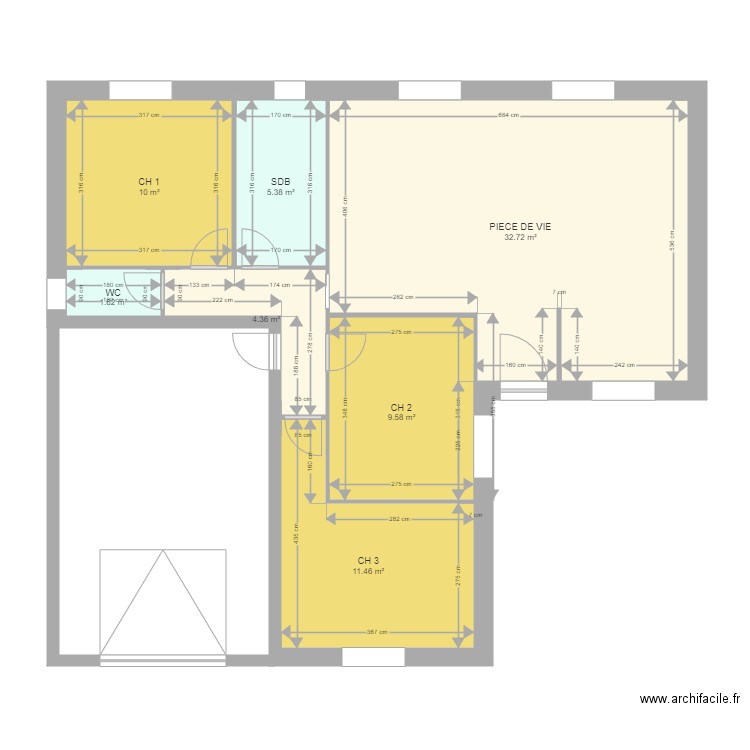 LORIE G25  77   V2. Plan de 0 pièce et 0 m2