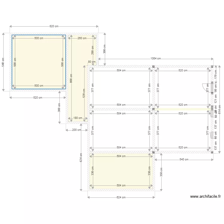 HAUPTMAN SOUS SOL. Plan de 