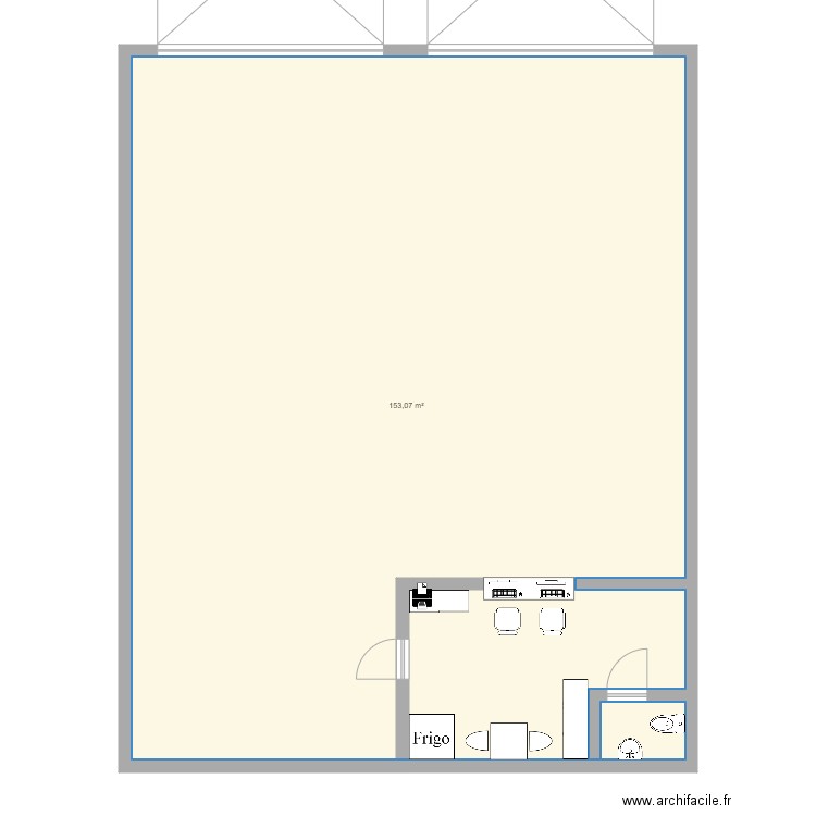 corsglass. Plan de 0 pièce et 0 m2