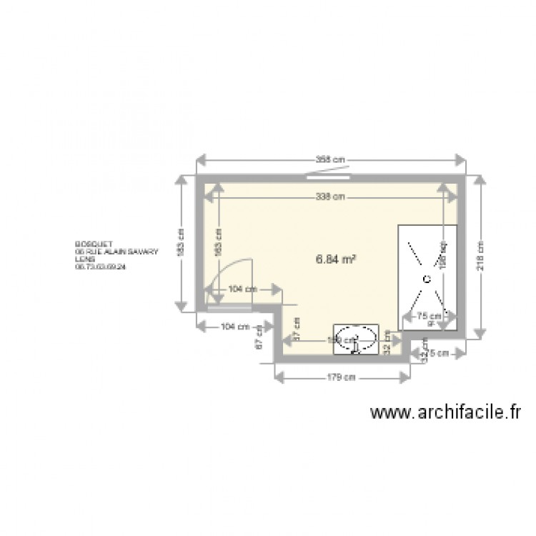 bosquet . Plan de 0 pièce et 0 m2