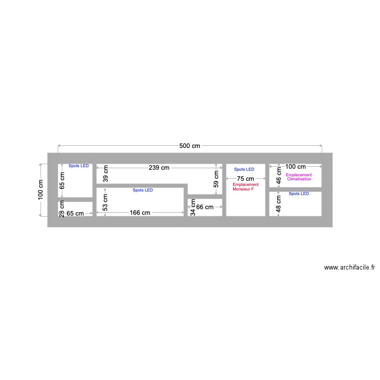 niches rizzo. Plan de 0 pièce et 0 m2