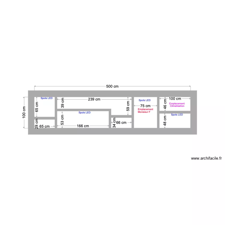 niches rizzo. Plan de 