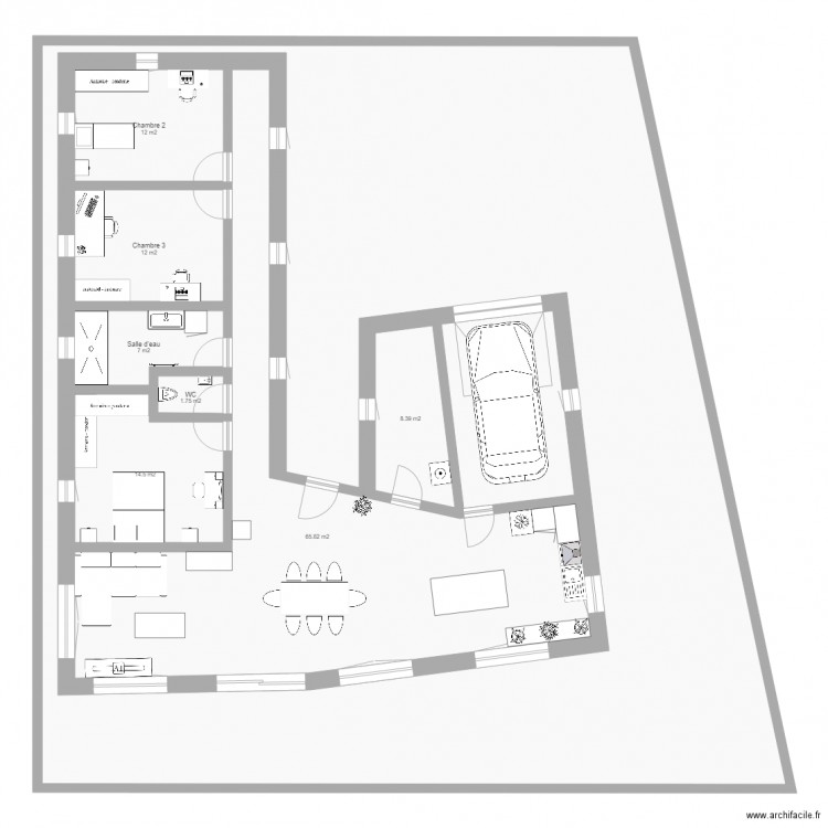 Maison1. Plan de 0 pièce et 0 m2