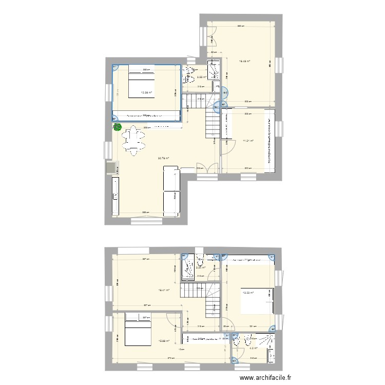 villa2. Plan de 0 pièce et 0 m2