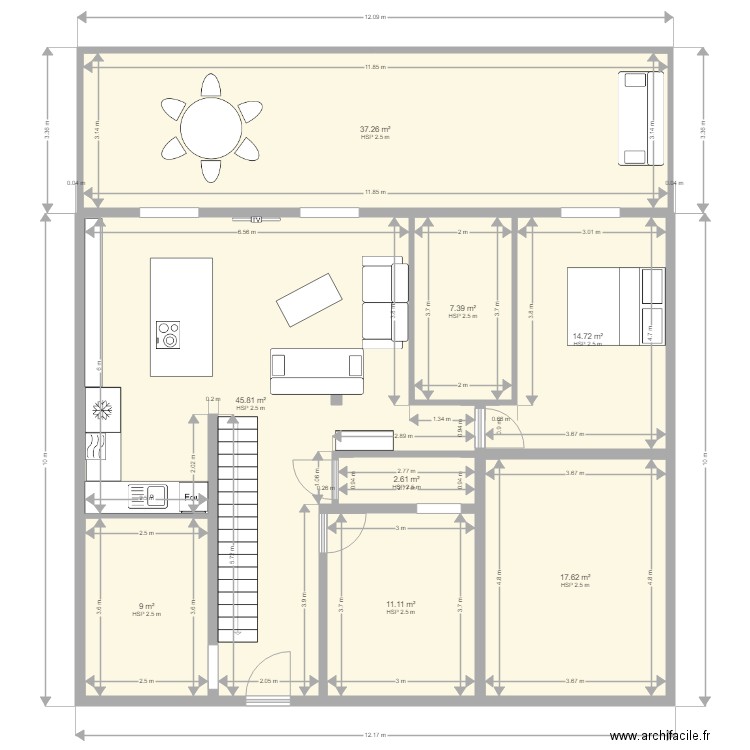 rdc. Plan de 0 pièce et 0 m2