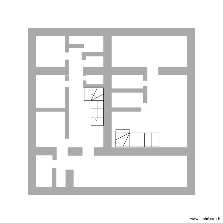 condamine. Plan de 0 pièce et 0 m2