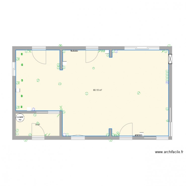plan maison. Plan de 0 pièce et 0 m2