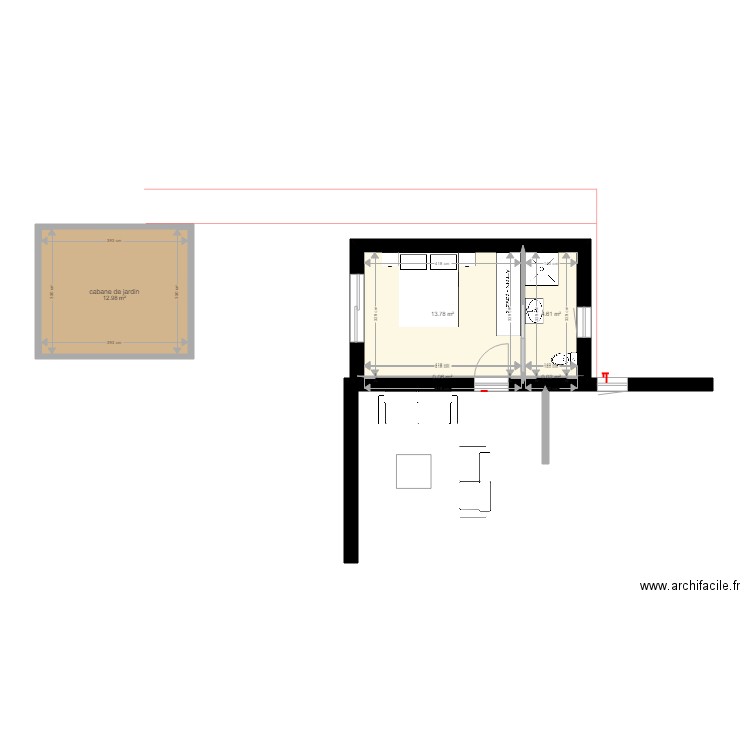 Langueux projet cybel. Plan de 0 pièce et 0 m2