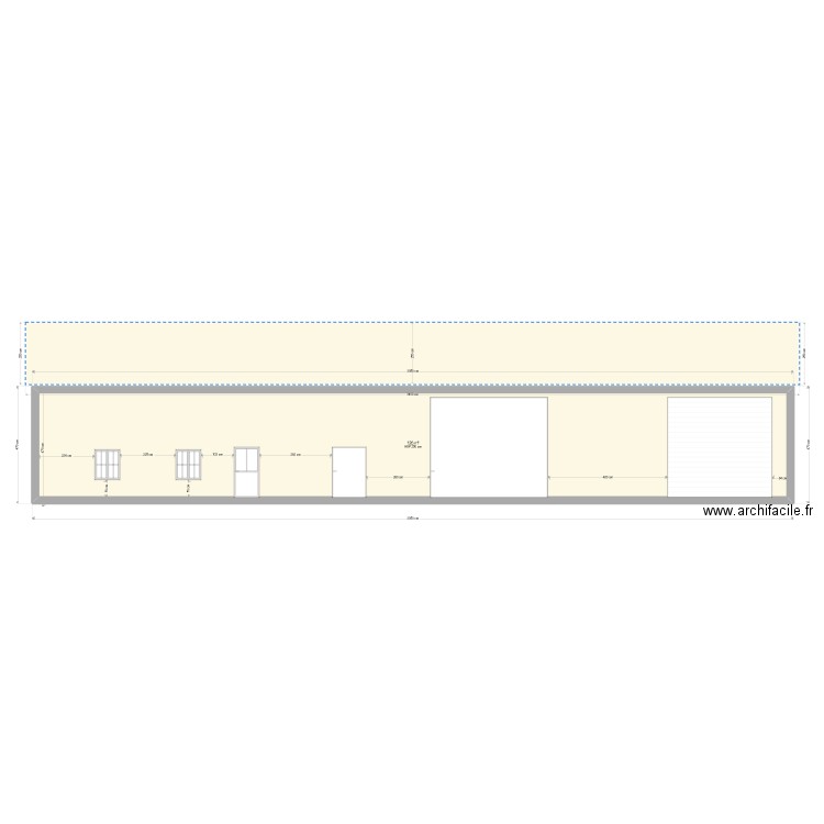 plan facade devant 2. Plan de 0 pièce et 0 m2