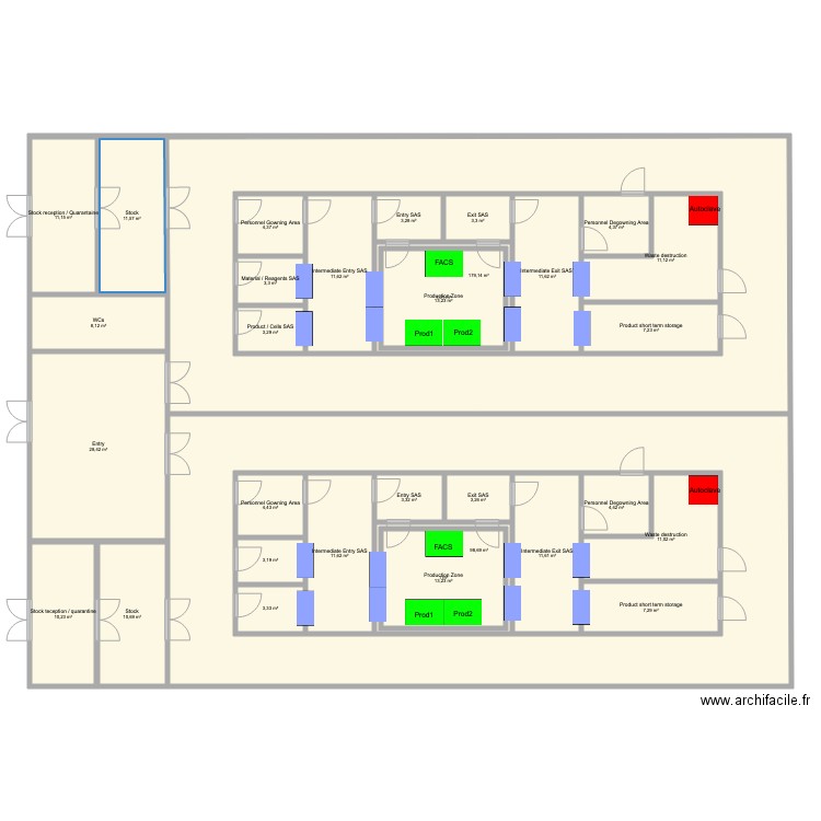 Production stream. Plan de 0 pièce et 0 m2