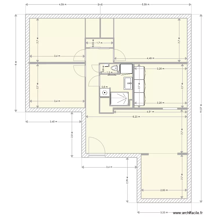 appart projet 4 69200. Plan de appart projet 4 69200. Plan de