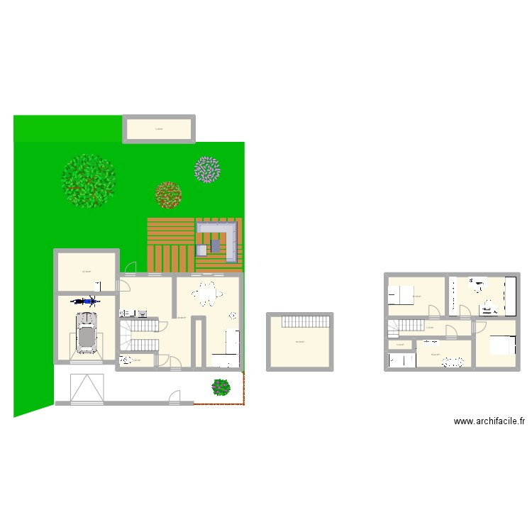 Maison Valenciennes. Plan de 12 pièces et 165 m2