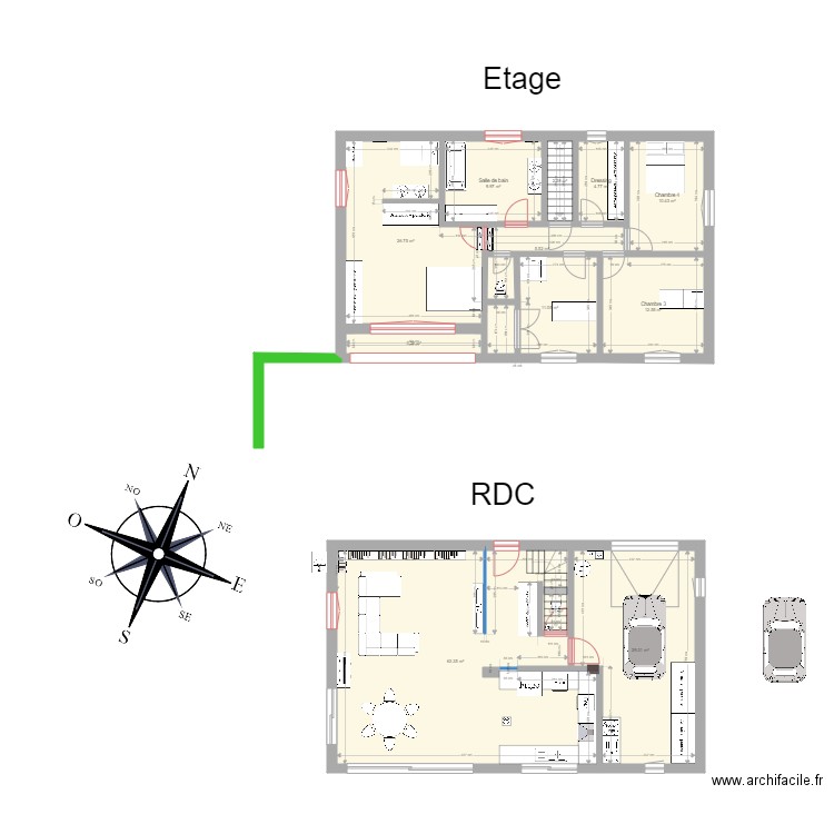 St bernard échelle Projet V5. Plan de 0 pièce et 0 m2