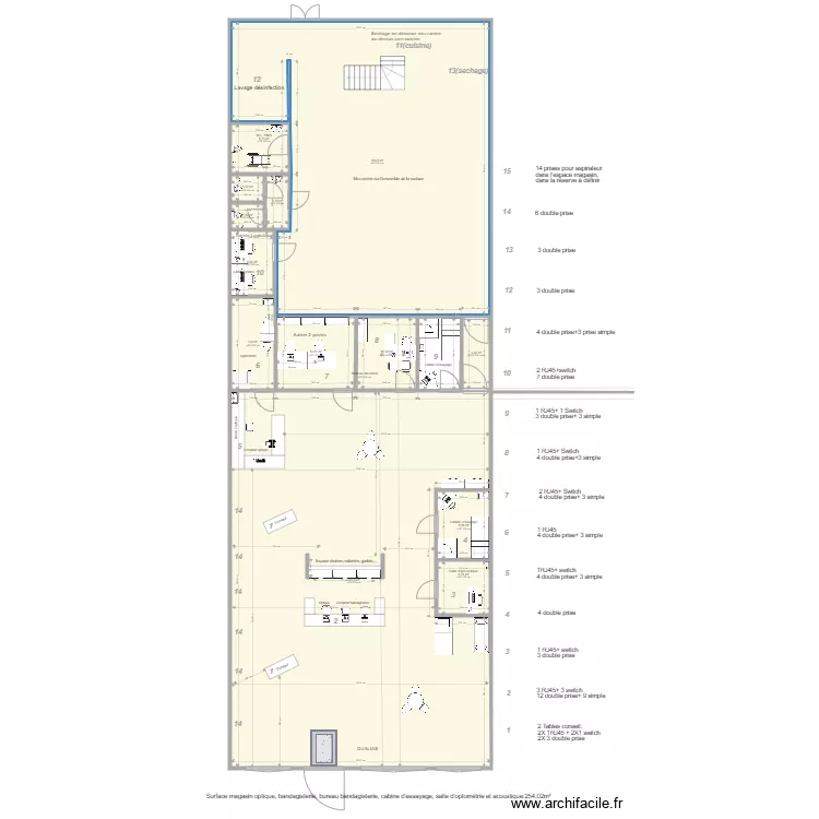 Qualias Arlon 25 juillet plus Electricit&eacute;. Plan de 