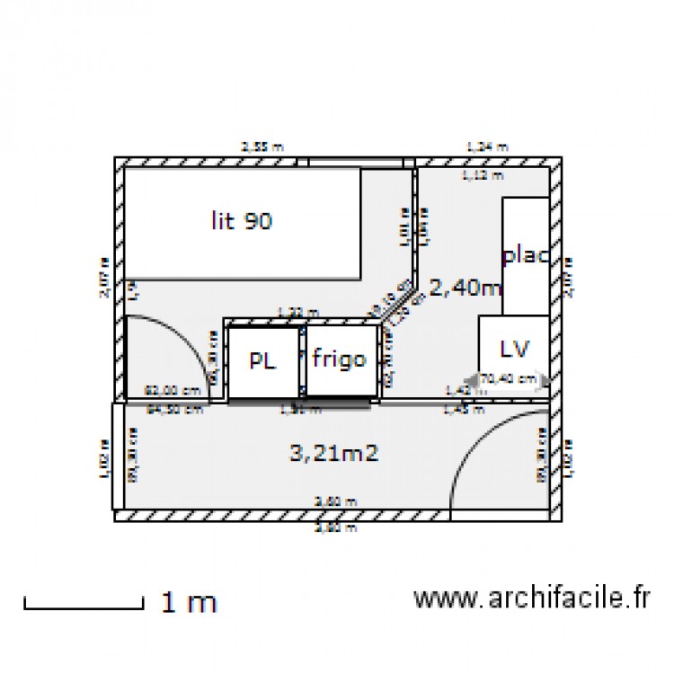 MAGUIDE SDB 3. Plan de 0 pièce et 0 m2