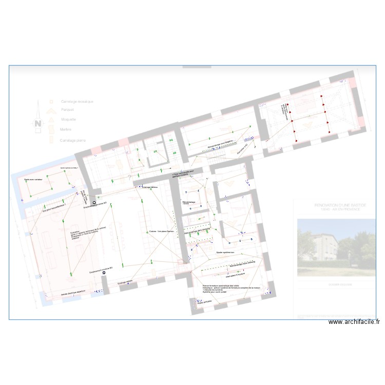 R1 plan elec. Plan de 0 pièce et 0 m2