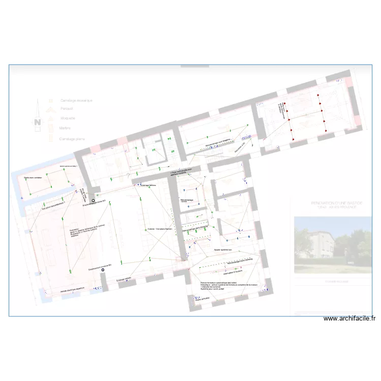 R1 plan elec. Plan de 