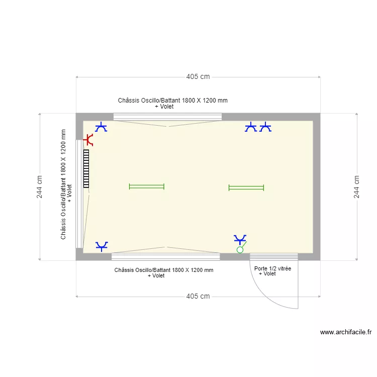 Pierre Bleue Belge 1A. Plan de 
