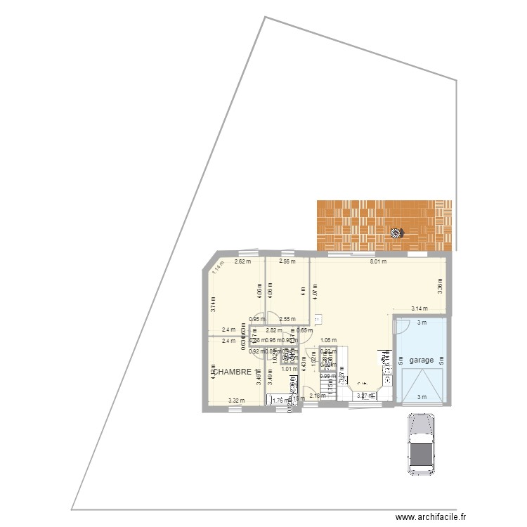 PLAN MAISON Plain pied 2. Plan de 0 pièce et 0 m2