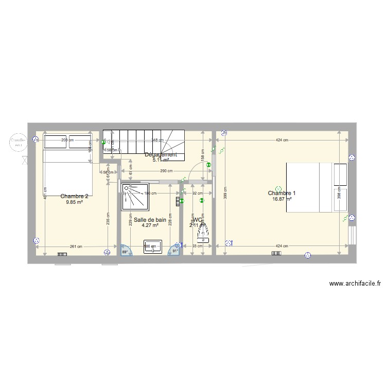 KEroullou. Plan de 0 pièce et 0 m2