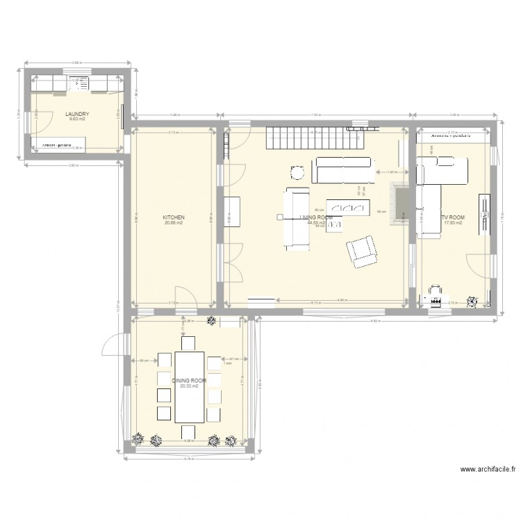 KOLLE TV ROOM. Plan de 0 pièce et 0 m2