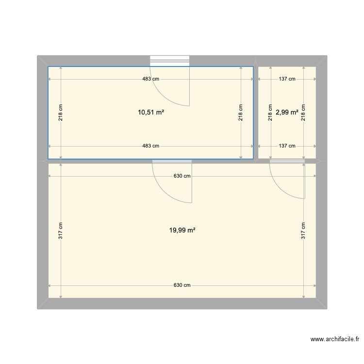 cabinet Faure. Plan de 0 pièce et 0 m2
