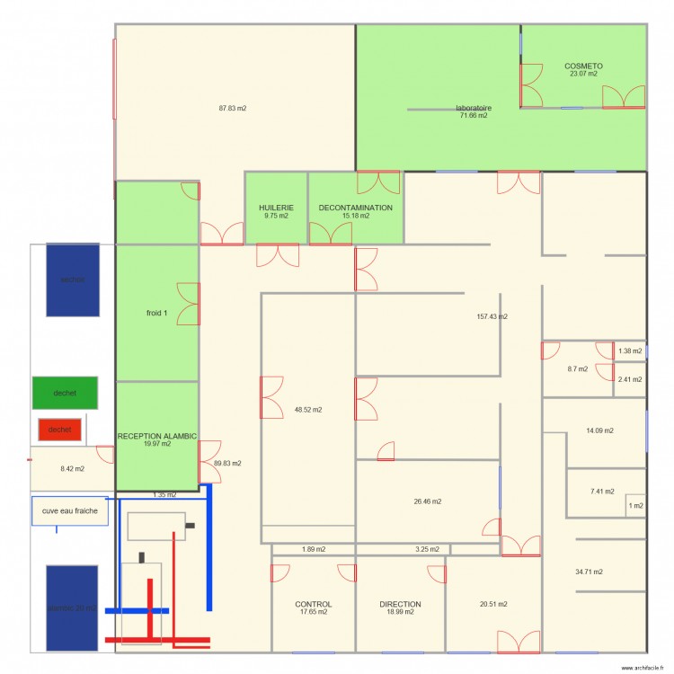 essai à plat22. Plan de 0 pièce et 0 m2