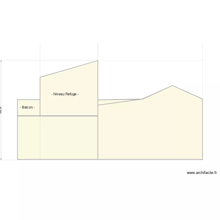 Brem CU ETAT FUTUR Fa&ccedil;ade Est. Plan de 