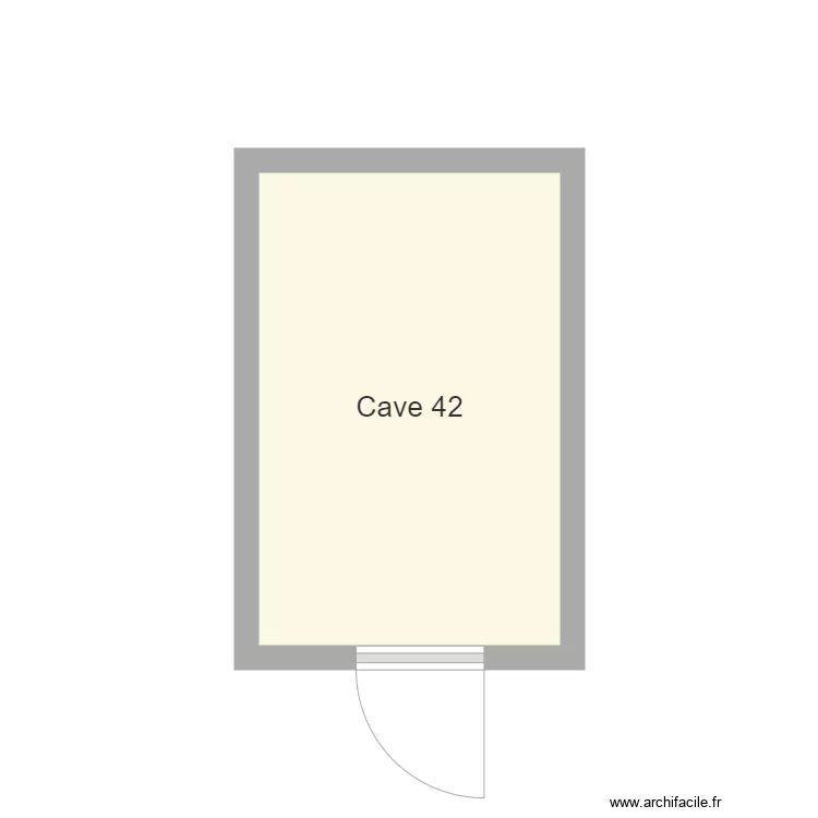 cave 42. Plan de 