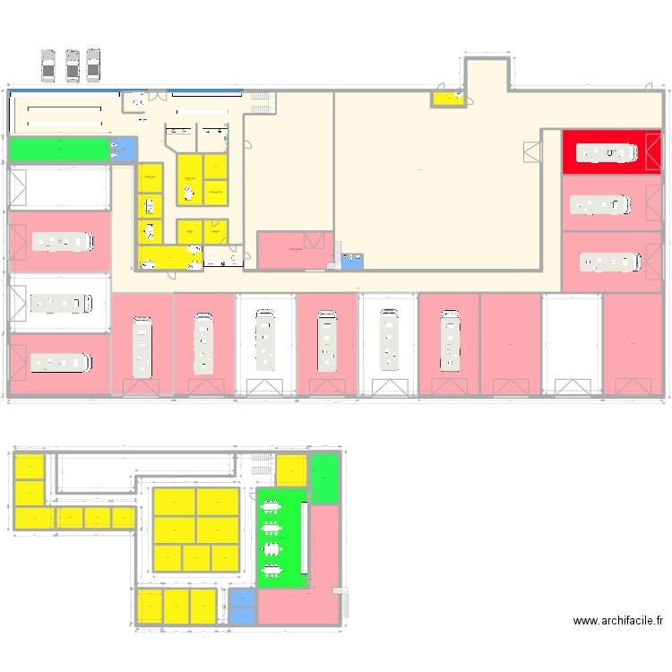 NEW CAMIONS AVANTAGE 2. Plan de 50 pièces et 2849 m2